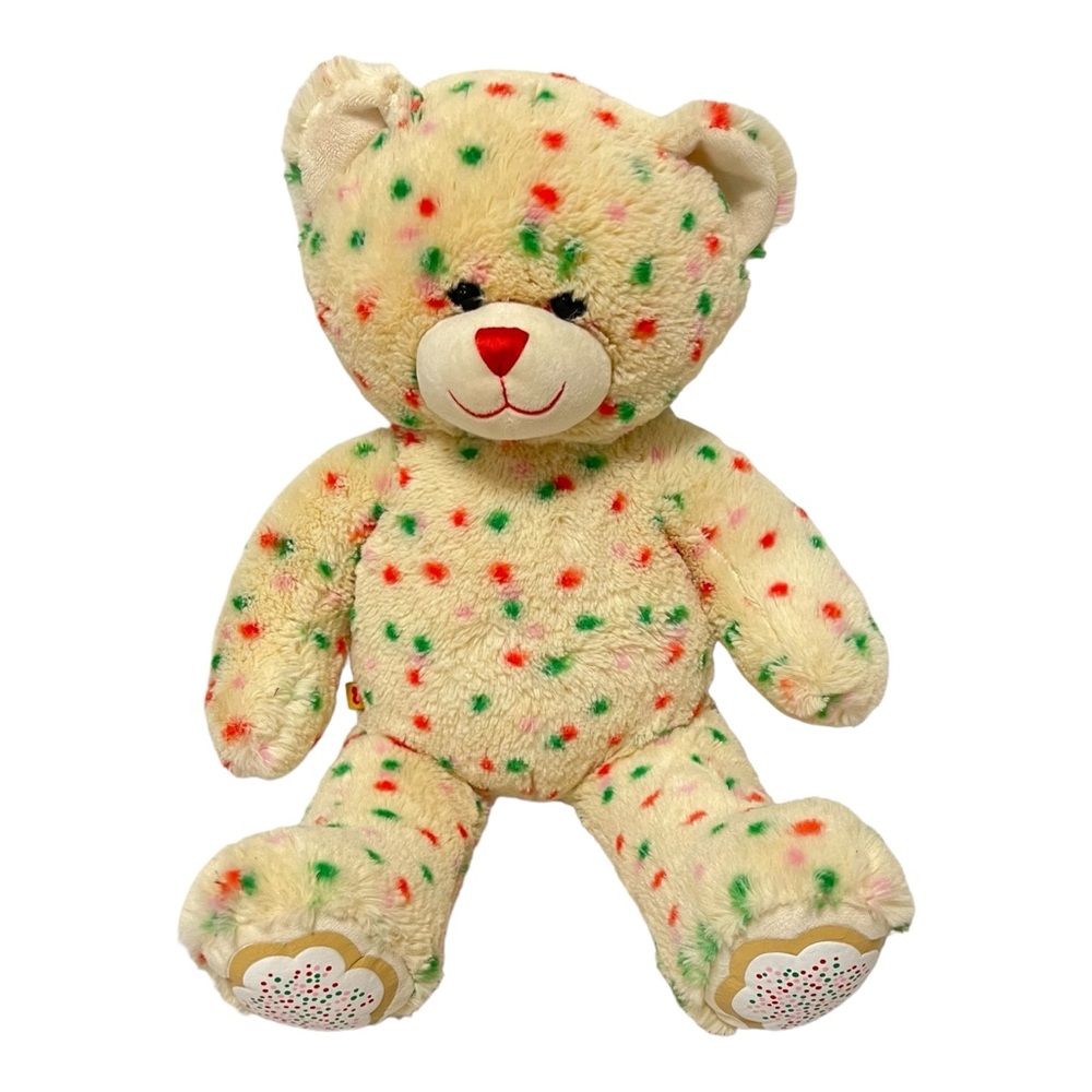 Build-A-Bear Workshop Sugar Cookie Sprinkles Plush Bear with Flaw please read.